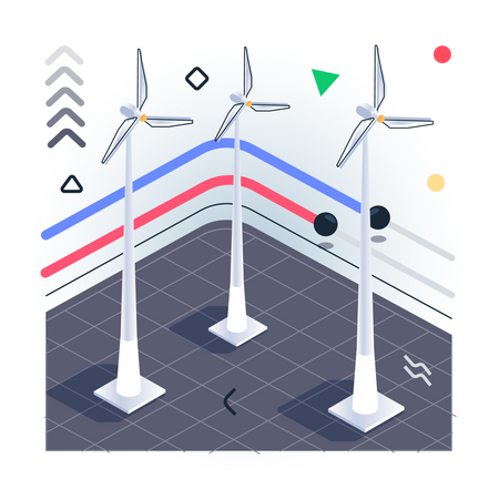 Windmill  Illustration