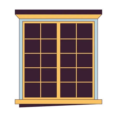 Window building exterior  Illustration