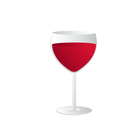 Wine Glass  Illustration