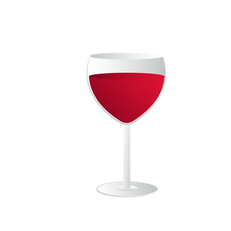 Wine Glass  Illustration