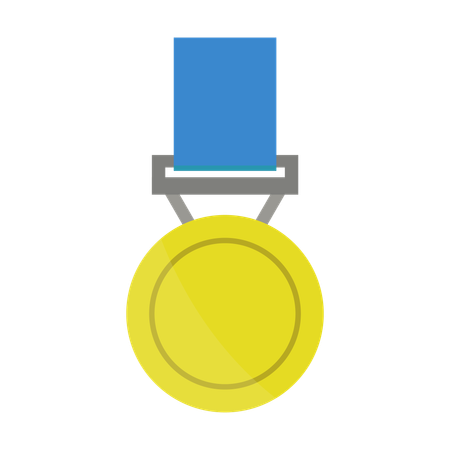 Winner Medal  Illustration