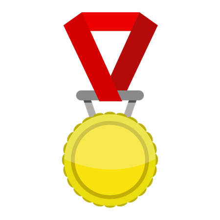 Winner Medal  Illustration