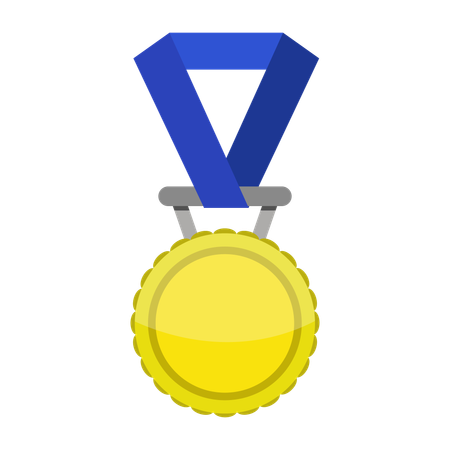 Winner Medal  Illustration