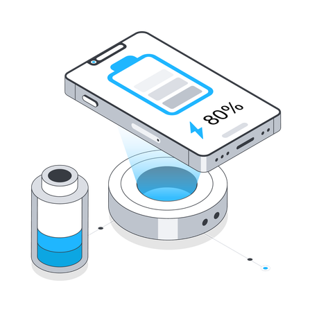 Wireless Charger  Illustration