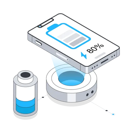 Wireless Charger  Illustration