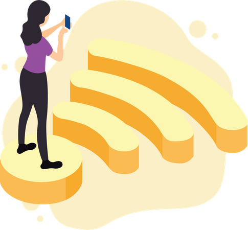 Wireless communication Illustration