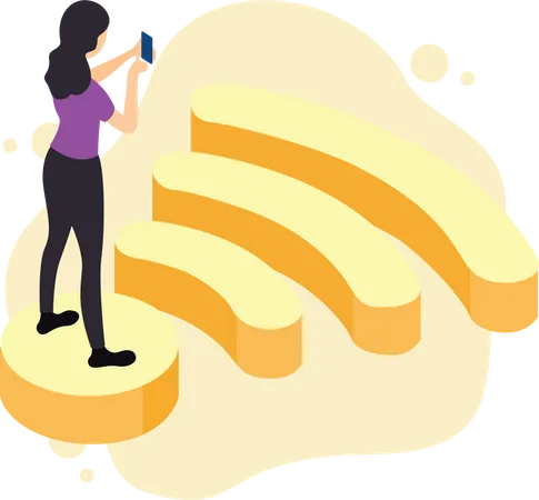 Wireless communication  Illustration