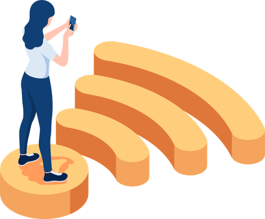 Wireless Communication Illustration