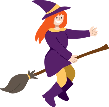 Witch  Illustration