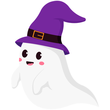 Witch Ghost  Illustration