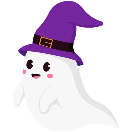 Witch Ghost  Illustration