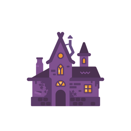 Witch Hut Illustration