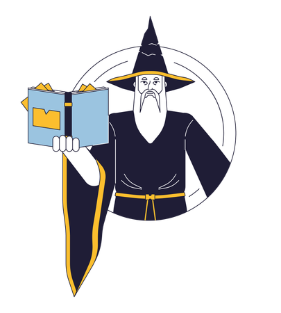 Wizard  Illustration