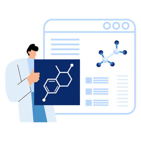 Wo Biologie auf Technologie trifft  Illustration