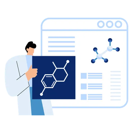 Wo Biologie auf Technologie trifft  Illustration