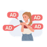 annoying ads illustration free download
