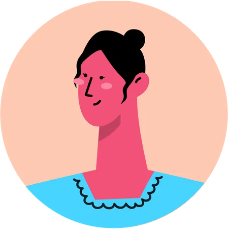 Woman Avatar  Illustration