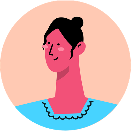 Woman Avatar  Illustration