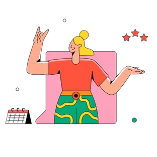 Woman booking appointment