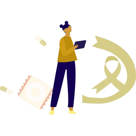 女性は避妊薬から避妊法を選択  イラスト