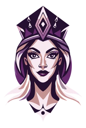 Woman Crown  Illustration