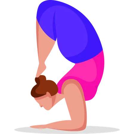 Yoga Illustration Illustration