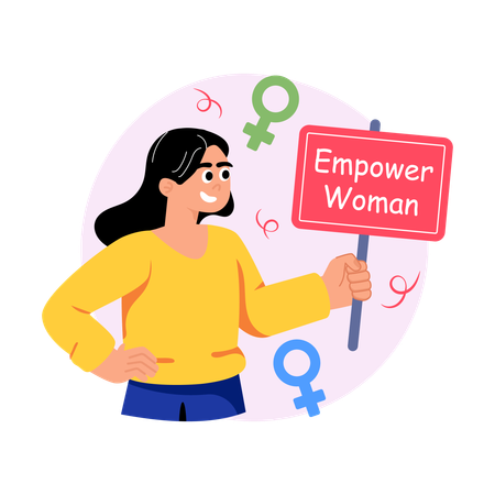 Woman Empowerment  Illustration