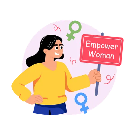 Woman Empowerment  Illustration