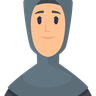 woman in hijab illustration free download