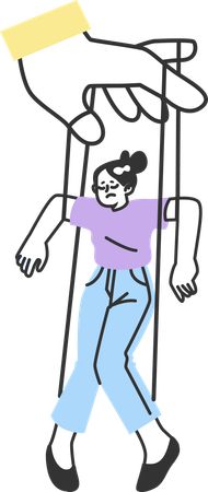 Woman is a victim of sexual abuse  일러스트레이션