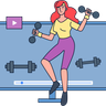 illustrations of exercise tutorial