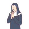 church sister illustration free download