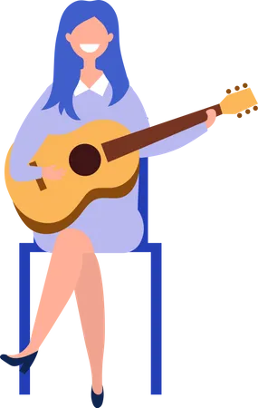 Music Concept Flat Musicians Singer Musical Instruments Illustration