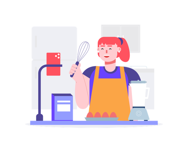 WoMan publica blog sobre culinária  Ilustração