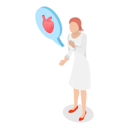 Woman taking chemotherapy session  Illustration