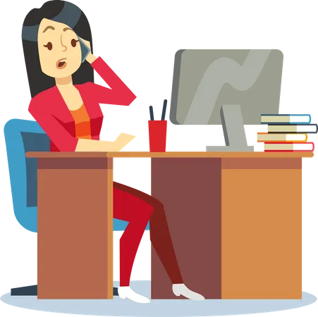 Different People Characters Women And Men Working In The Office Vector Set Person Work In Office Characters Man And Woman Employee Office Illustration Illustration
