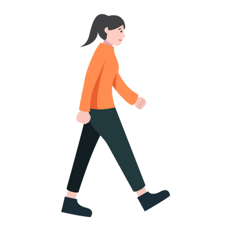 100,604 Woman Walking Illustrations - Free in SVG, PNG, EPS - IconScout