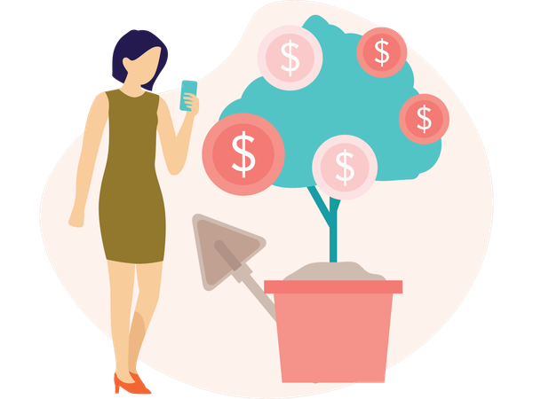 Women in business  Illustration