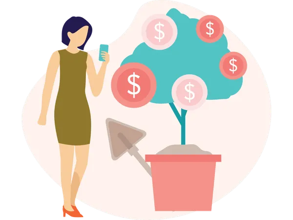 Women in business  Illustration