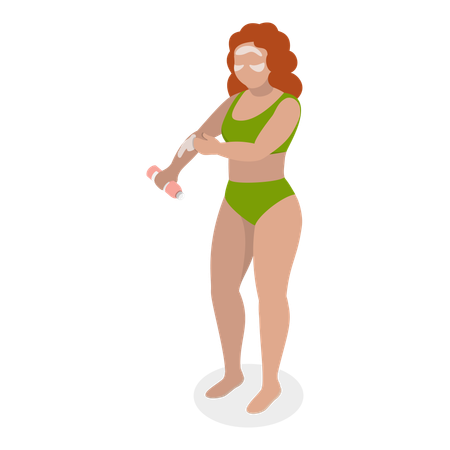 Women In Swimsuits  Illustration