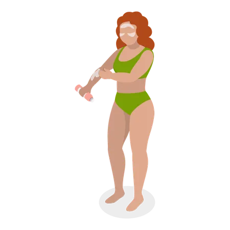 Women In Swimsuits  Illustration