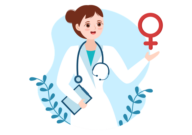 Women Physicians Day Illustration