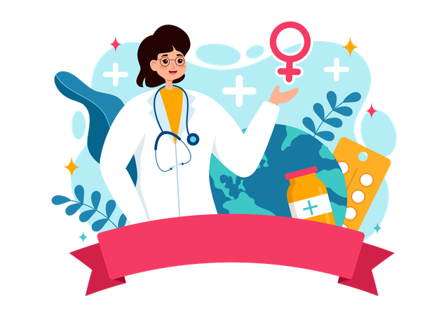 Women Physicians Day  Illustration