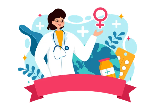 Women Physicians Day  Illustration