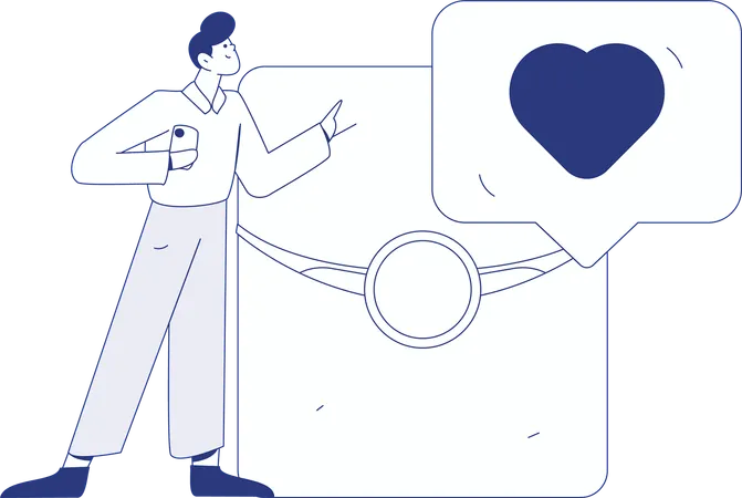 Women receives shopping rewards  Illustration