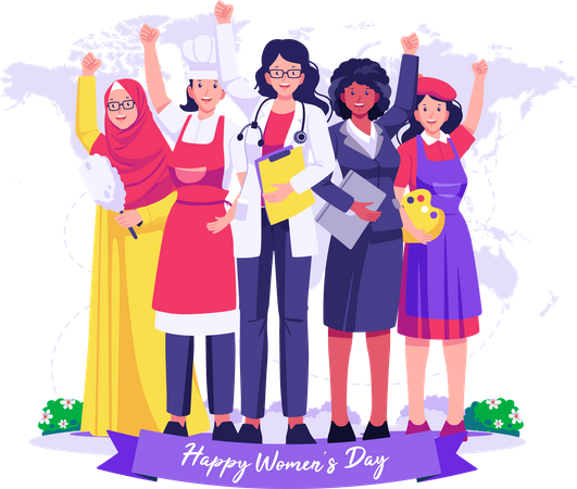 Women's Day  Illustration