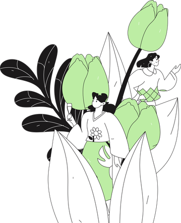 Women's Day right  Illustration