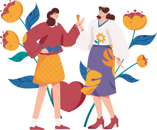 Womens Gathering  Illustration