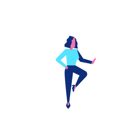 Woohoo Shopping-Charaktere  Illustration