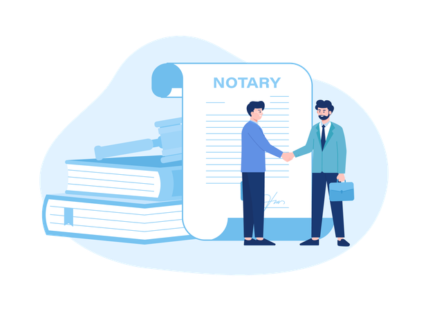 Work agreement  Illustration